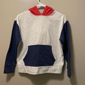 Tri coloured hoodie